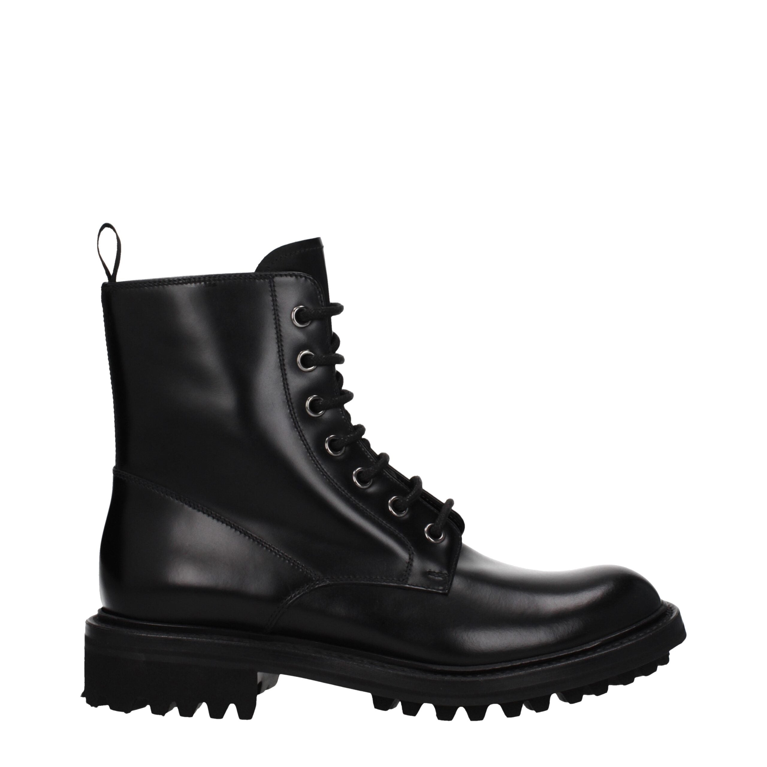 Church's Black Leather Ankle
